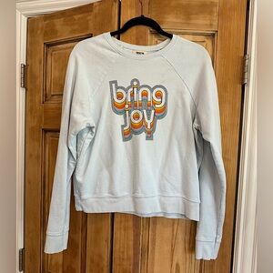 Anthro sweatshirt